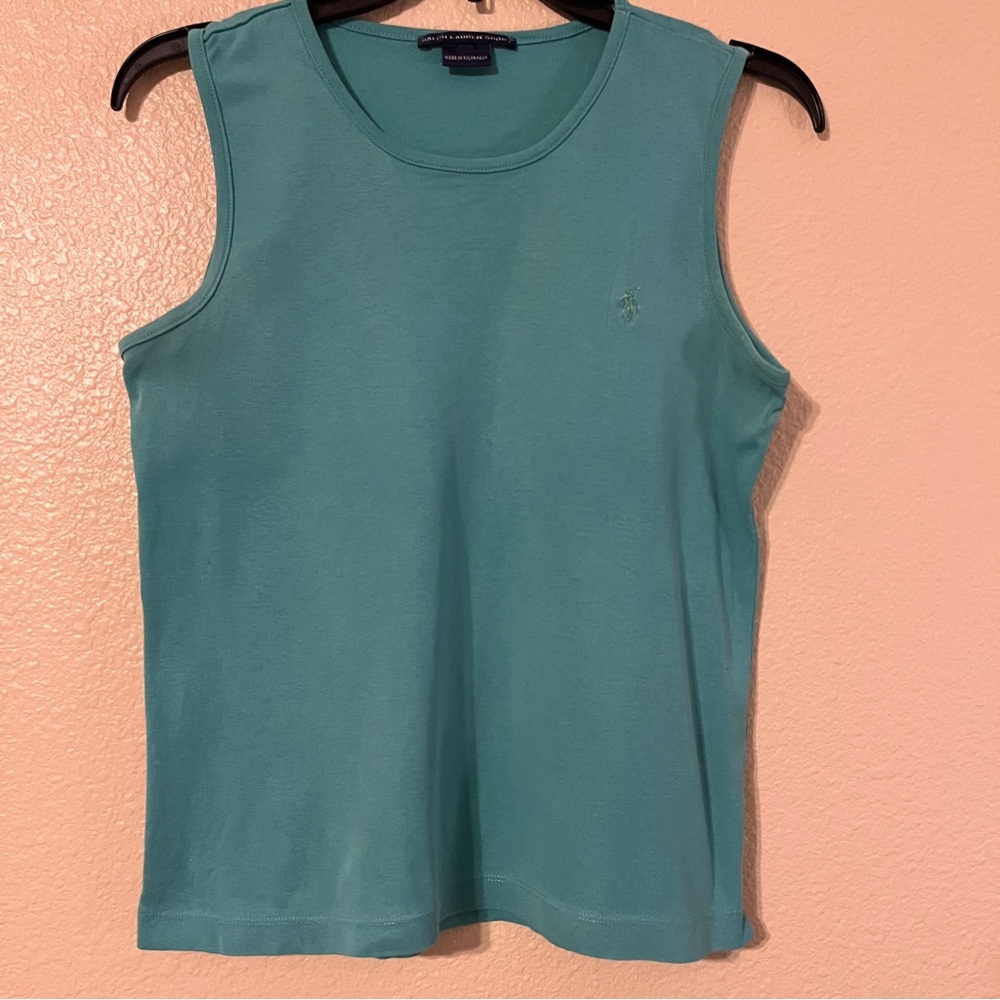 Ralph Lauren Sport M Vintage Women’s Green Tank Top